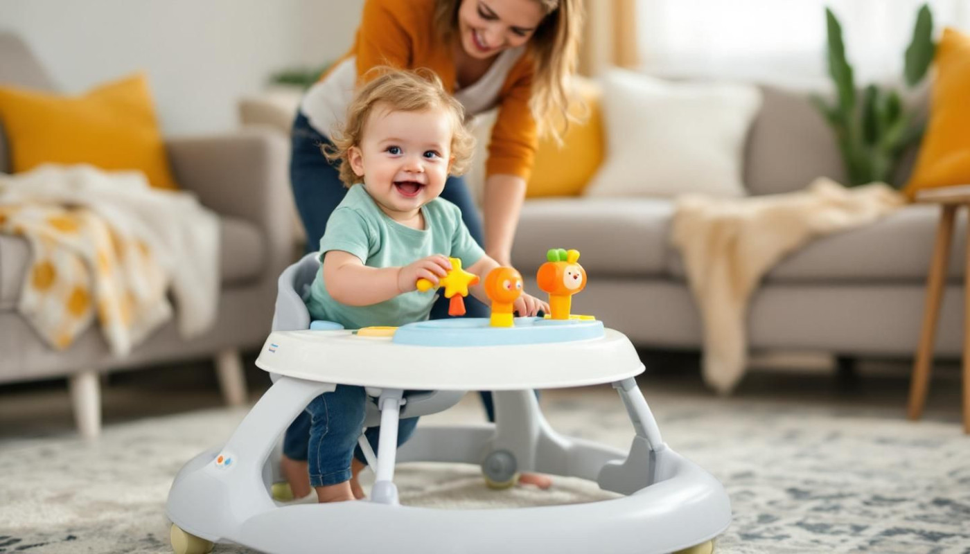 Général - Comment équilibrer jeu et sécurité avec un trotteur pour bébé?